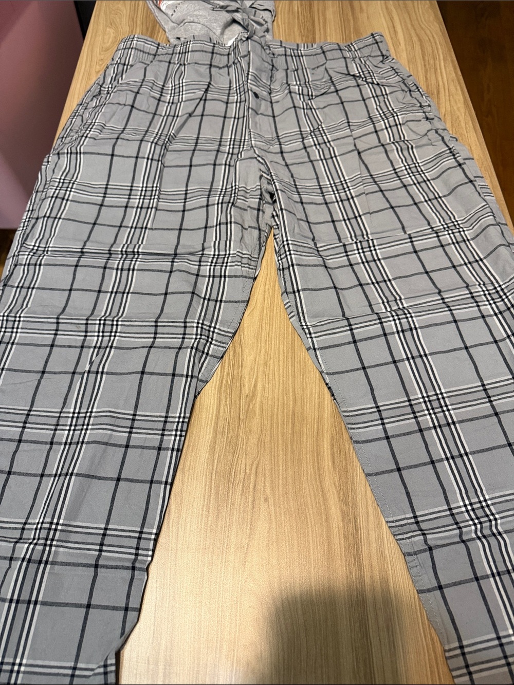 Goodfellow & Co Gray Plaid Casual Pants